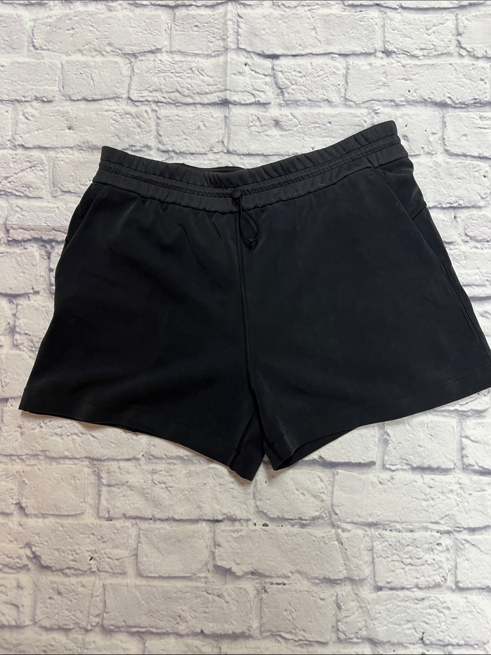 lululemon athletica Black Athletic Pull-On Shorts